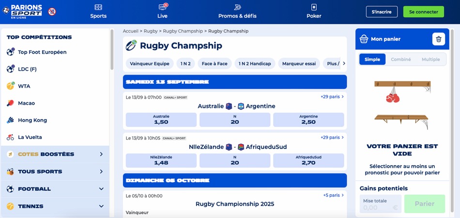 Parions sport